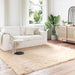 Tapijt van imitatie TAFALLA Beige 240 x 240 cm Polyester