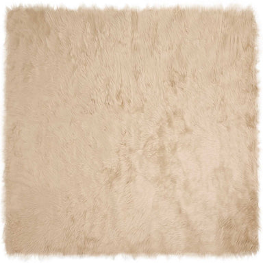 Tapijt van imitatie TAFALLA Beige 240 x 240 cm Polyester