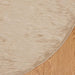Tapijt van imitatie TAFALLA Beige Ø 120 cm Polyester