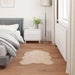 Tapijt van imitatie TAFALLA Beige 50 x 80 cm Polyester