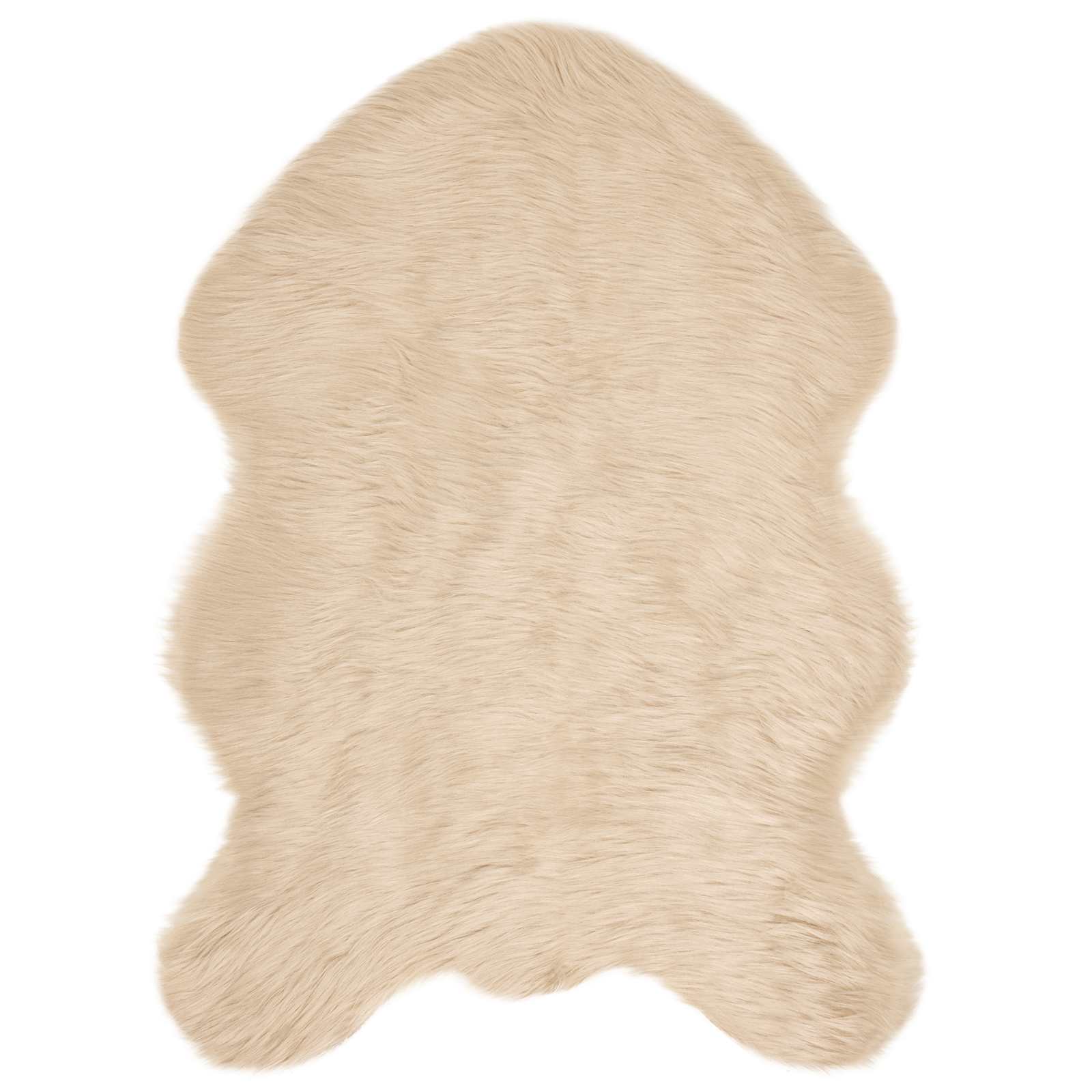 Tapijt van imitatie TAFALLA Beige 60 x 90 cm Polyester