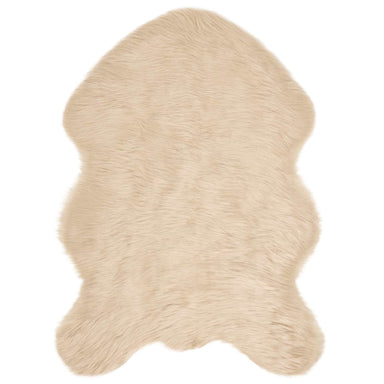 Tapijt van imitatie TAFALLA Beige 60 x 90 cm Polyester