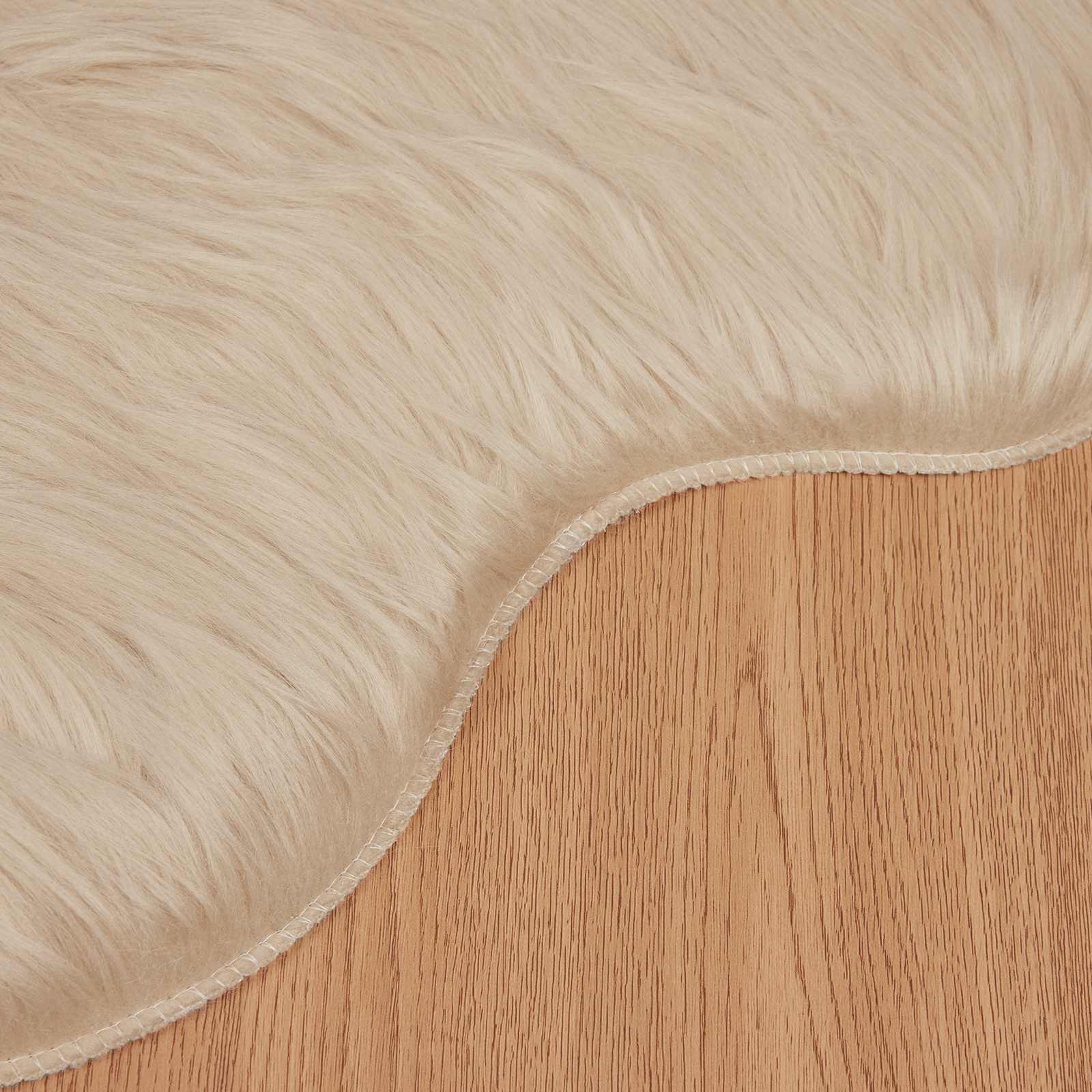 Tapijt van imitatie TAFALLA Beige 80 x 120 cm Polyester