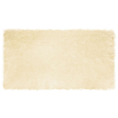 Tapijt van imitatie TAFALLA Crèmekleurig 60 x 110 cm Polyester