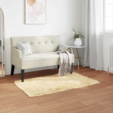 Tapijt van imitatie TAFALLA Crèmekleurig 80 x 150 cm Polyester