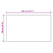 Tapijt van imitatie TAFALLA Crèmekleurig 100 x 200 cm Polyester