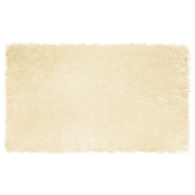 Tapijt van imitatie TAFALLA Crèmekleurig 100 x 200 cm Polyester