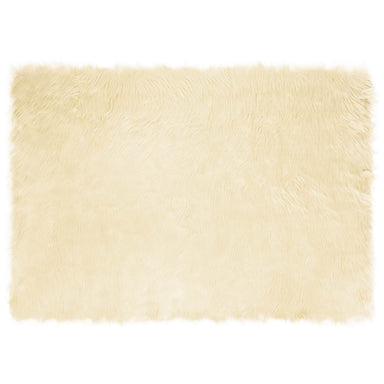 Tapijt van imitatie TAFALLA Crèmekleurig 120 x 170 cm Polyester