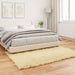 Tapijt van imitatie TAFALLA Crèmekleurig 140 x 200 cm Polyester