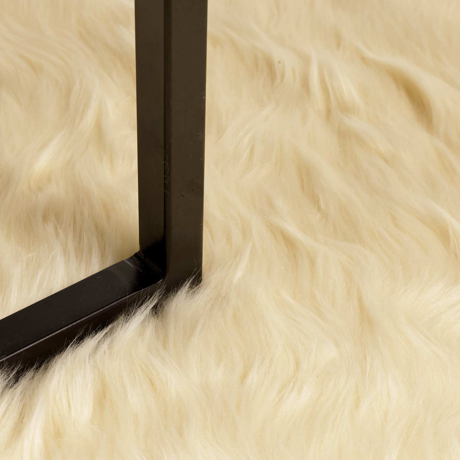 Tapijt van imitatie TAFALLA Crèmekleurig 160 x 230 cm Polyester