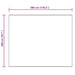 Tapijt van imitatie TAFALLA Crèmekleurig 200 x 280 cm Polyester