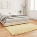 Tapijt van imitatie TAFALLA Crèmekleurig 160 x 160 cm Polyester