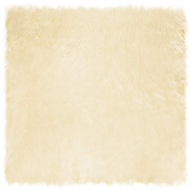 Tapijt van imitatie TAFALLA Crèmekleurig 160 x 160 cm Polyester