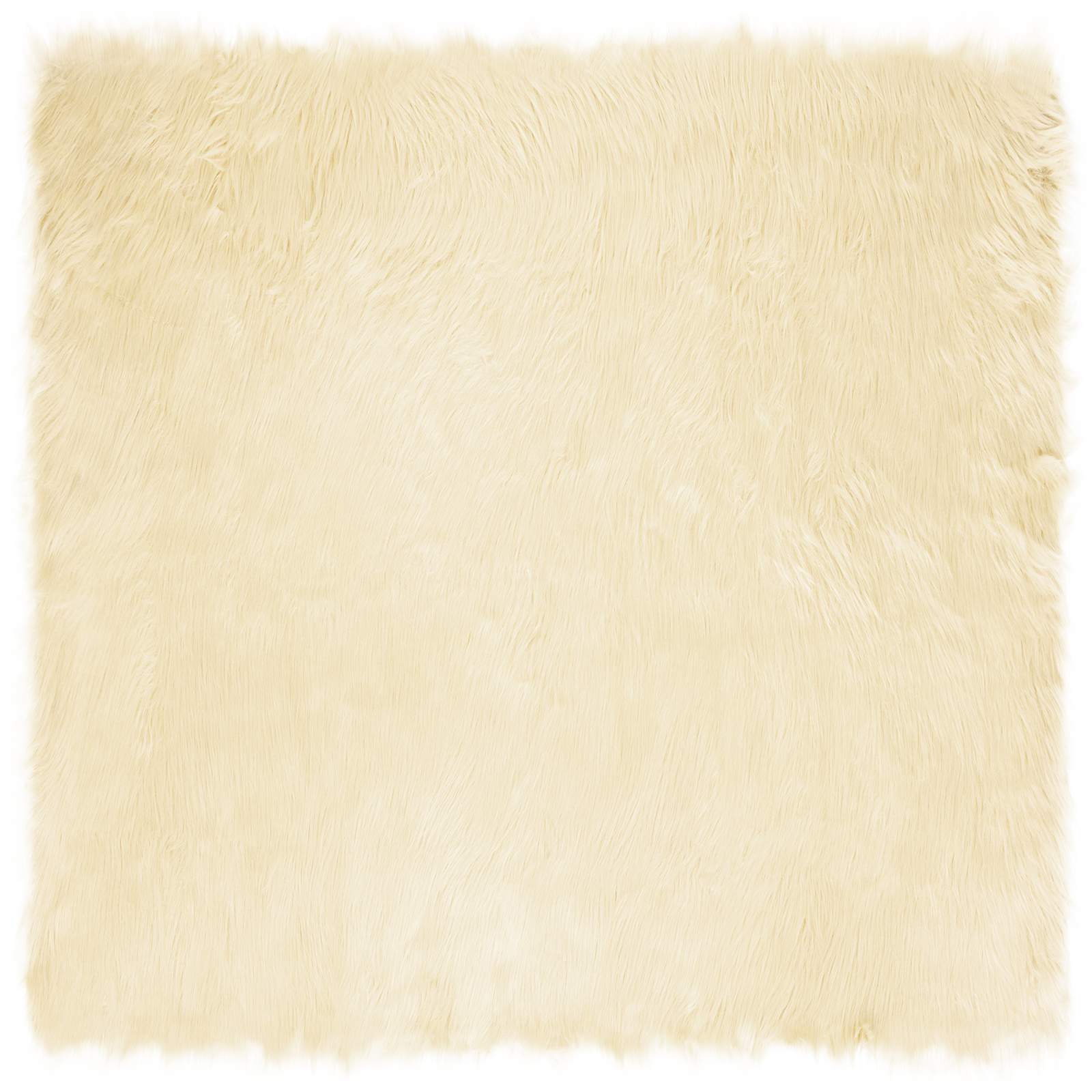Tapijt van imitatie TAFALLA Crèmekleurig 200 x 200 cm Polyester