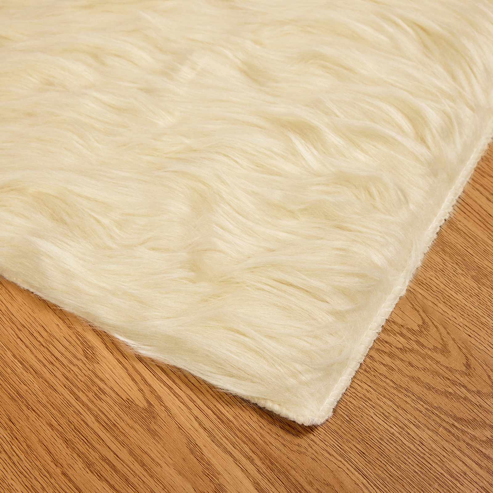 Tapijt van imitatie TAFALLA Crèmekleurig 240 x 240 cm Polyester