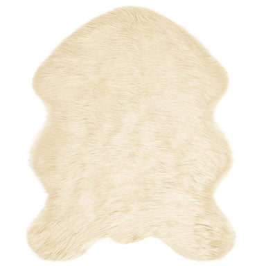 Tapijt van imitatie TAFALLA Crèmekleurig 50 x 80 cm Polyester