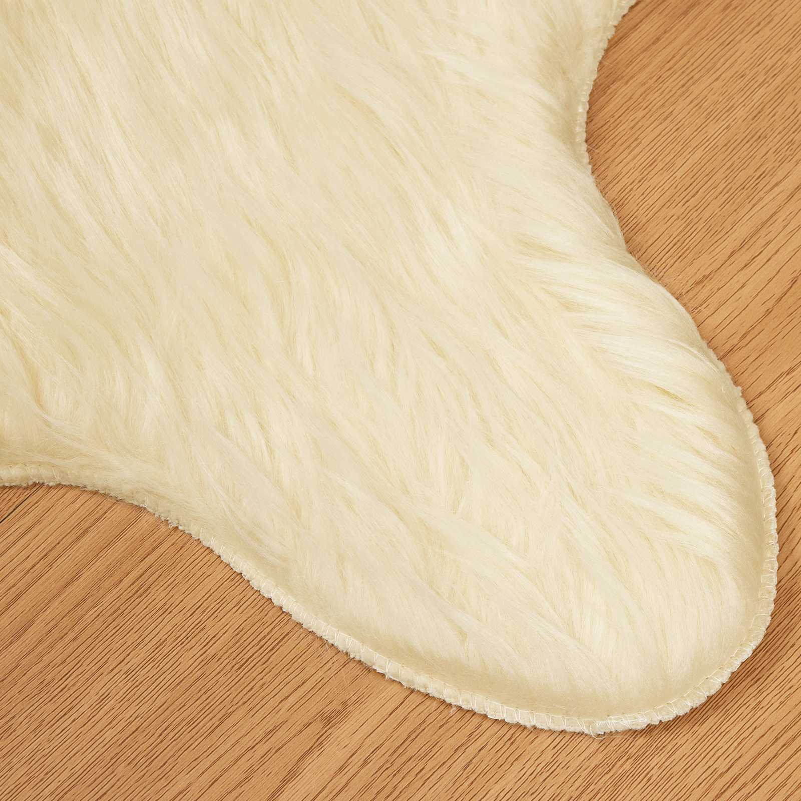 Tapijt van imitatie TAFALLA Crèmekleurig 80 x 120 cm Polyester
