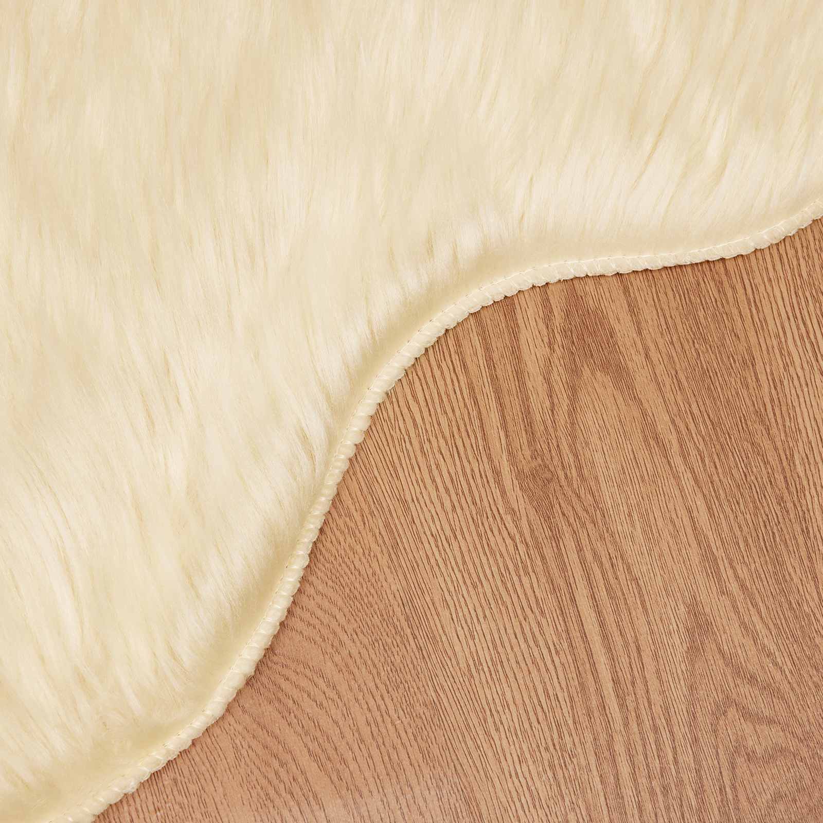 Tapijt van imitatie TAFALLA Crèmekleurig 80 x 120 cm Polyester