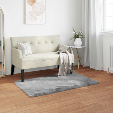 Tapijt van imitatie TAFALLA Grijs 60 x 110 cm Polyester