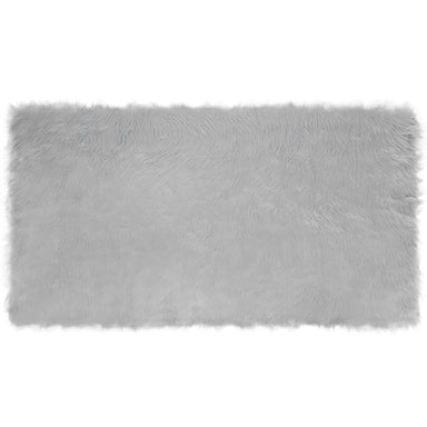 Tapijt van imitatie TAFALLA Grijs 60 x 110 cm Polyester