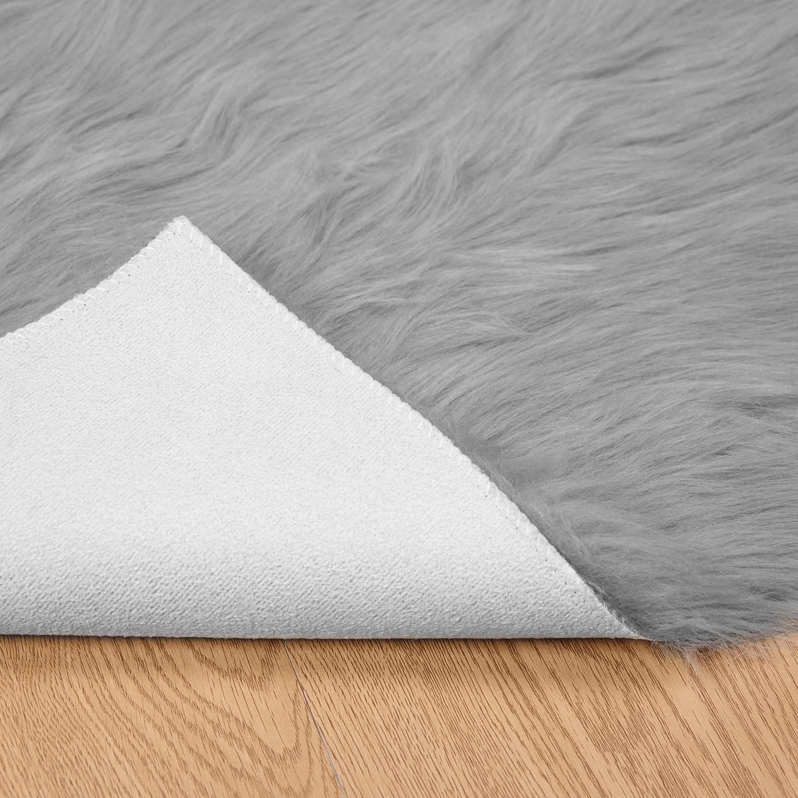Tapijt van imitatie TAFALLA Grijs 80 x 150 cm Polyester