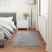 Tapijt van imitatie TAFALLA Grijs 80 x 150 cm Polyester