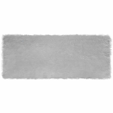 Tapijt van imitatie TAFALLA Grijs 80 x 200 cm Polyester