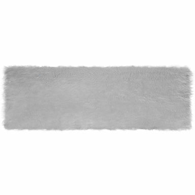 Tapijt van imitatie TAFALLA Grijs 80 x 250 cm Polyester