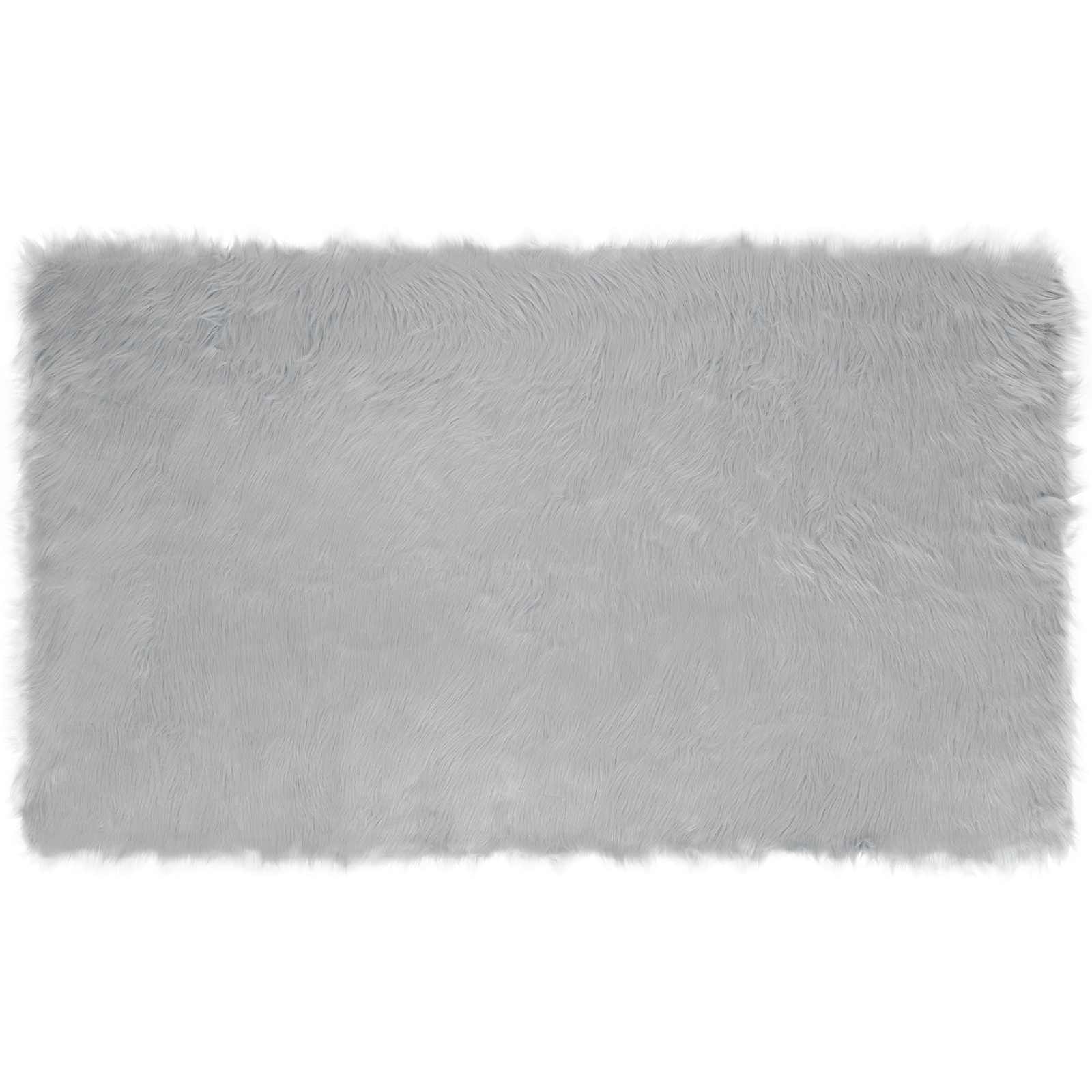 Tapijt van imitatie TAFALLA Grijs 100 x 200 cm Polyester