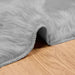 Tapijt van imitatie TAFALLA Grijs 120 x 120 cm Polyester