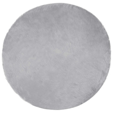 Tapijt van imitatie TAFALLA Grijs Ø 80 cm Polyester