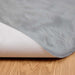 Tapijt van imitatie TAFALLA Grijs Ø 160 cm Polyester