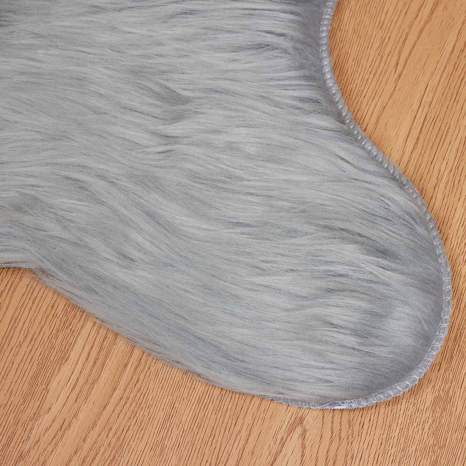 Tapijt van imitatie TAFALLA Grijs 50 x 80 cm Polyester