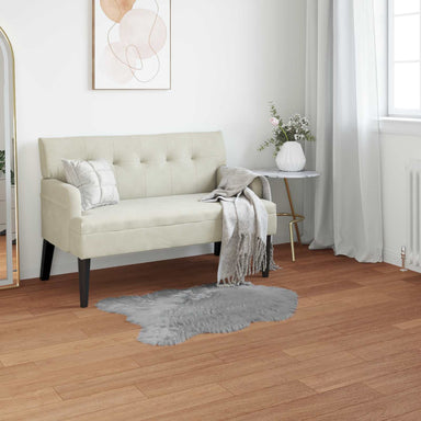 Tapijt van imitatie TAFALLA Grijs 50 x 80 cm Polyester