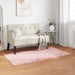 Tapijt van imitatie TAFALLA Roze 60 x 110 cm Polyester