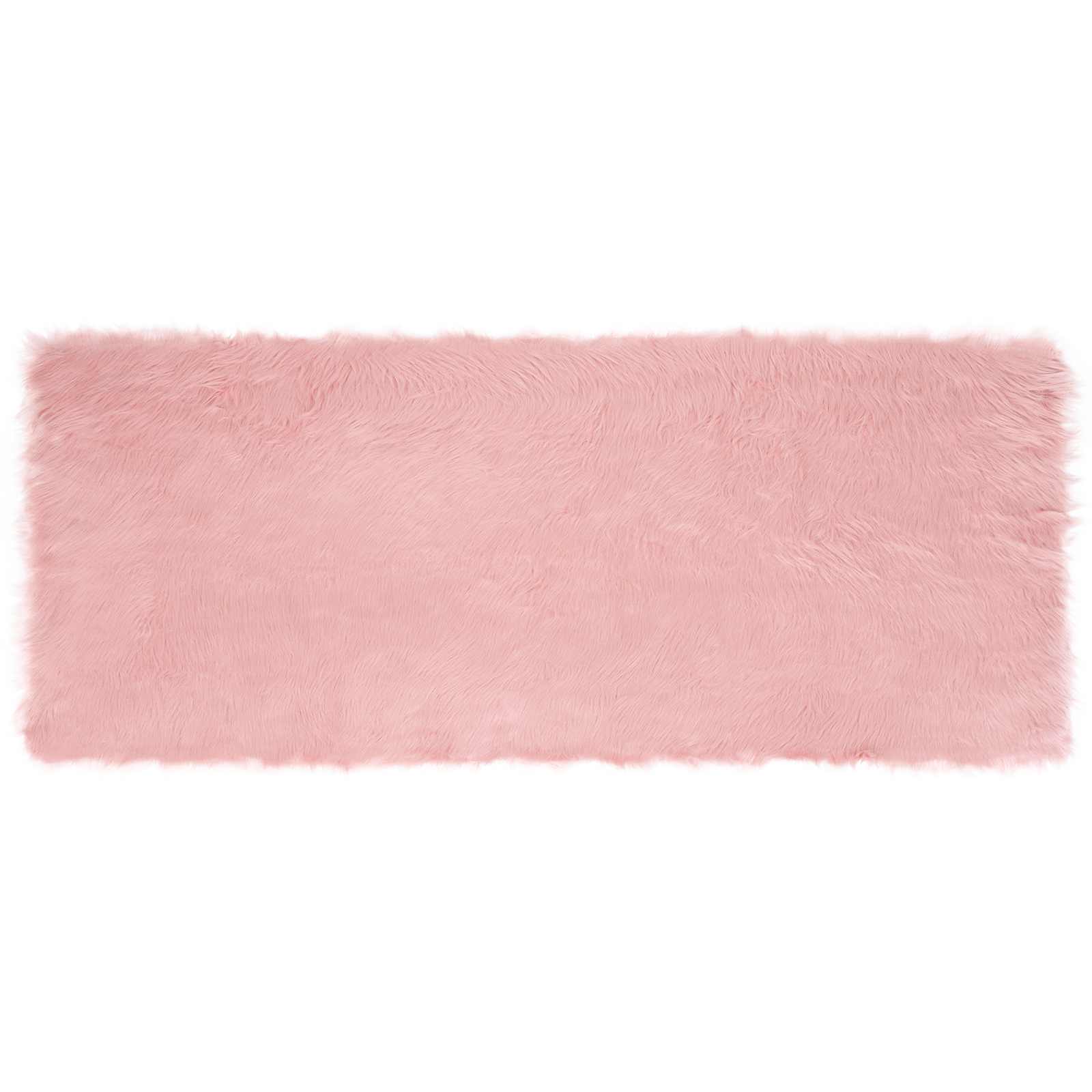 Tapijt van imitatie TAFALLA Roze 80 x 200 cm Polyester
