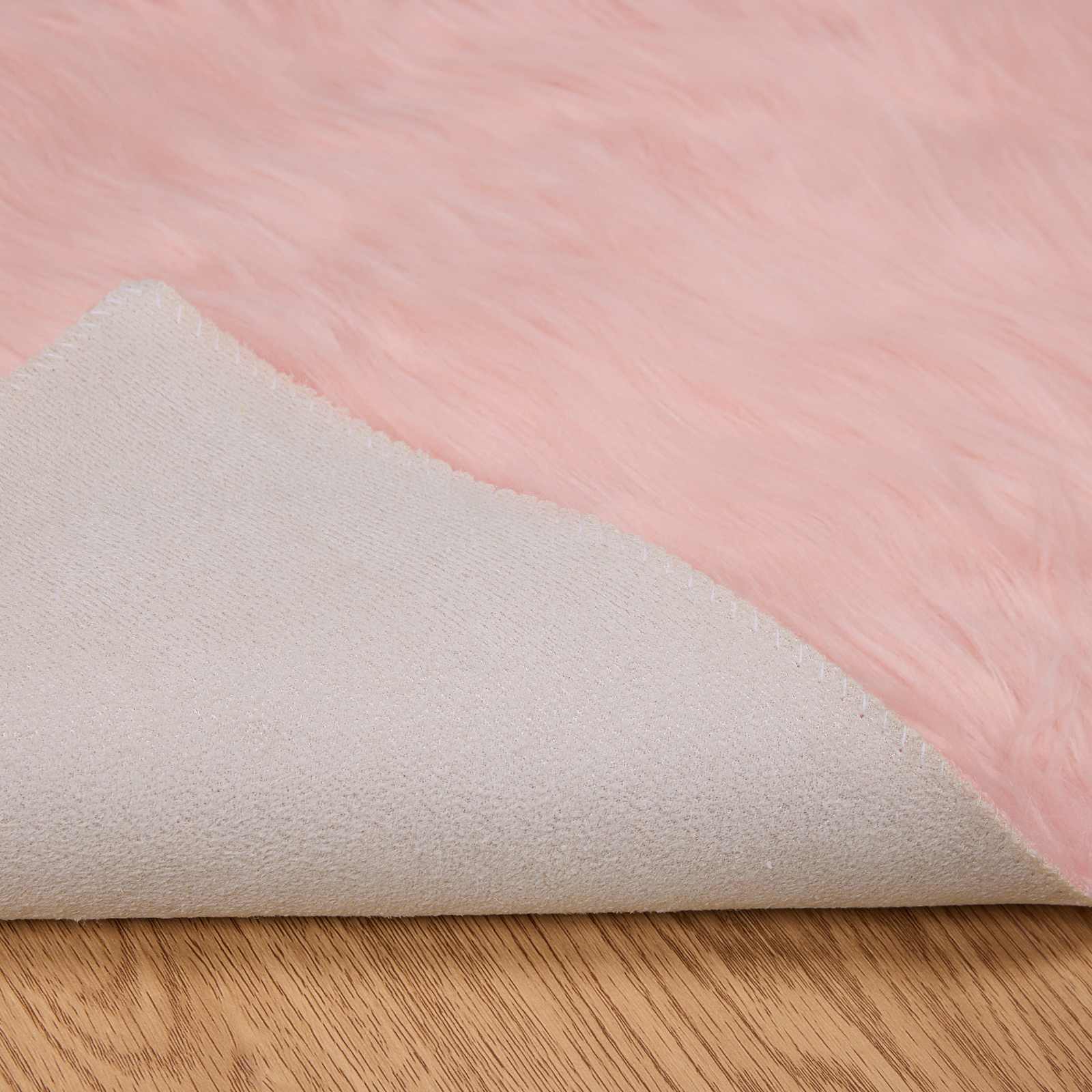 Tapijt van imitatie TAFALLA Roze 80 x 250 cm Polyester