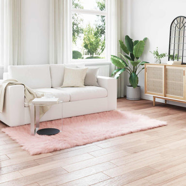 Tapijt van imitatie TAFALLA Roze 100 x 200 cm Polyester