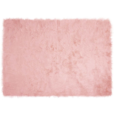 Tapijt van imitatie TAFALLA Roze 120 x 170 cm Polyester