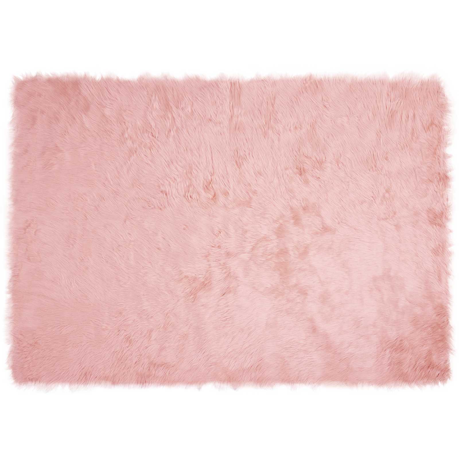 Tapijt van imitatie TAFALLA Roze 140 x 200 cm Polyester