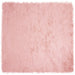 Tapijt van imitatie TAFALLA Roze 160 x 160 cm Polyester