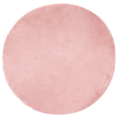 Tapijt van imitatie TAFALLA Roze Ø 80 cm Polyester