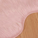 Tapijt van imitatie TAFALLA Roze 60 x 90 cm Polyester