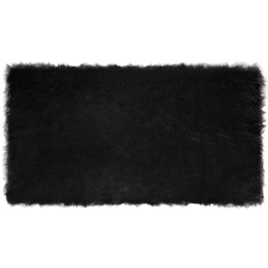 Tapijt van imitatie TAFALLA Zwart 60 x 110 cm Polyester