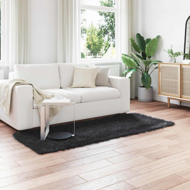 Tapijt van imitatie TAFALLA Zwart 100 x 200 cm Polyester