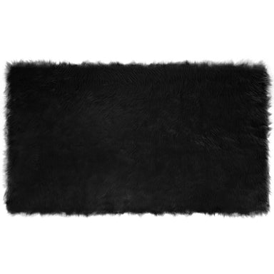 Tapijt van imitatie TAFALLA Zwart 100 x 200 cm Polyester
