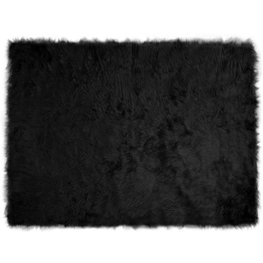 Tapijt van imitatie TAFALLA Zwart 160 x 230 cm Polyester