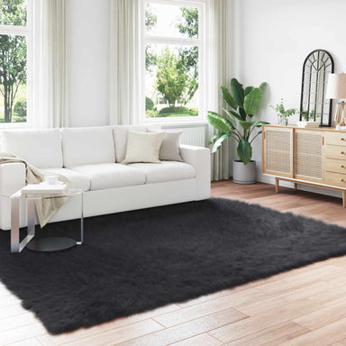 Tapijt van imitatie TAFALLA Zwart 240 x 340 cm Polyester