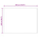 Tapijt van imitatie TAFALLA Zwart 240 x 340 cm Polyester