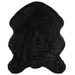 Tapijt van imitatie TAFALLA Zwart 50 x 80 cm Polyester